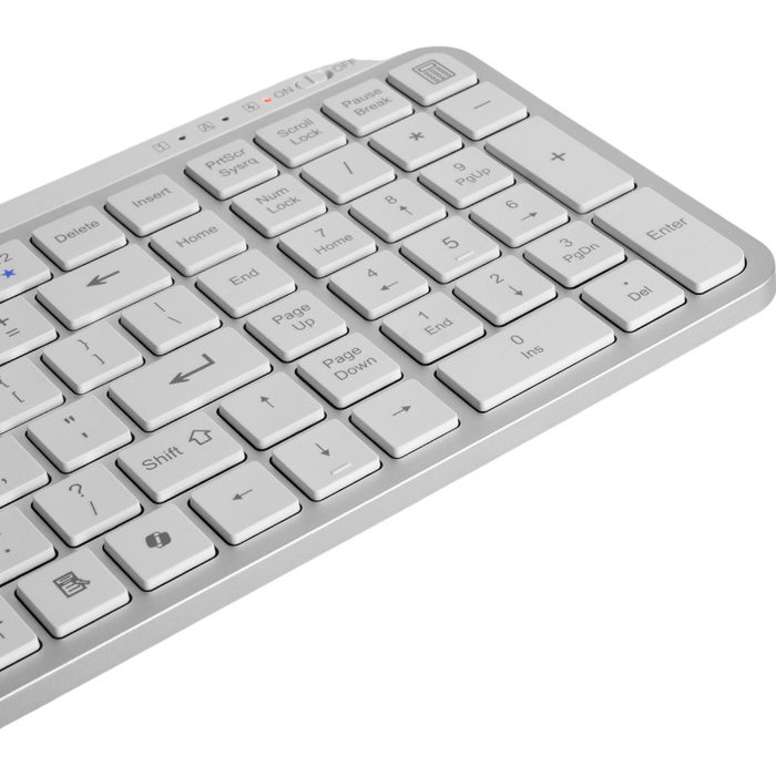 TECLADO MECANICO MK-SILENKEYS BLANCO MARS GAMING